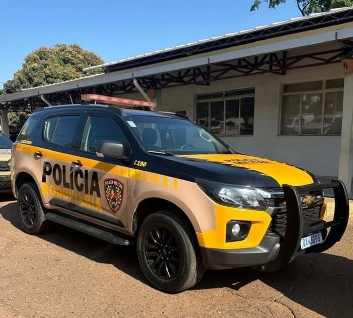 Viatura da Polícia Militar Rodoviária